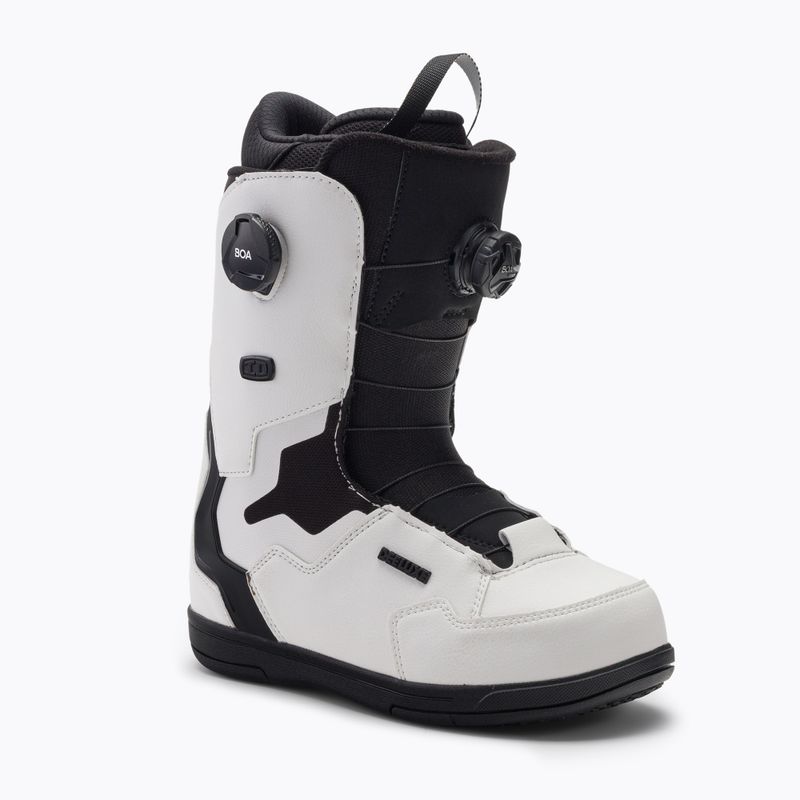 Scarponi da snowboard DEELUXE ID Dual Boa bianco