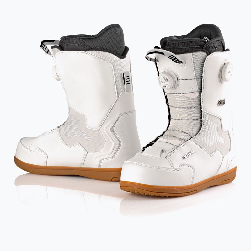 Scarponi da snowboard DEELUXE ID Dual Boa bianco 7