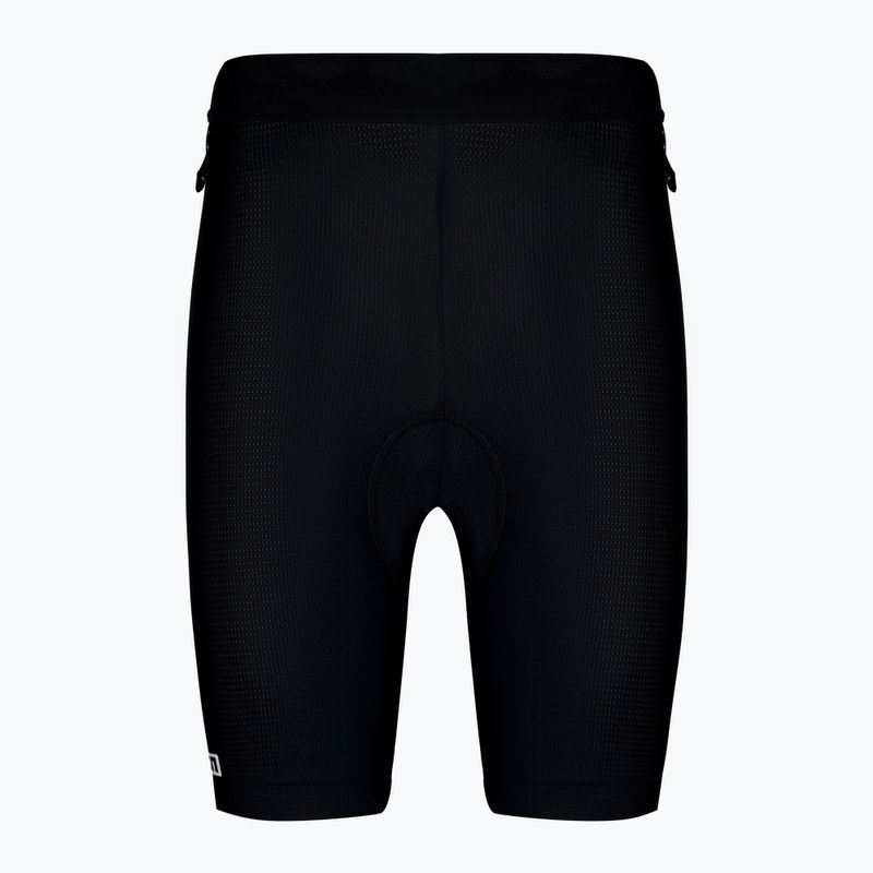 Pantaloncini da ciclismo da uomo ION In-Shorts Plus nero