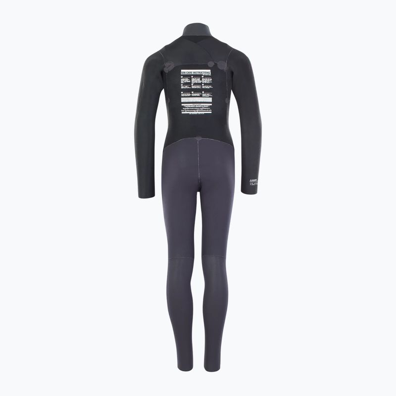 Muta da nuoto bambino ION Capture 5/4 Front Zip steel blue/red 4