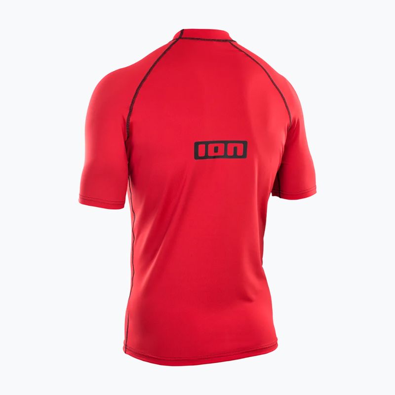 Maglia da bagno da uomo ION Lycra Promo rosso 2