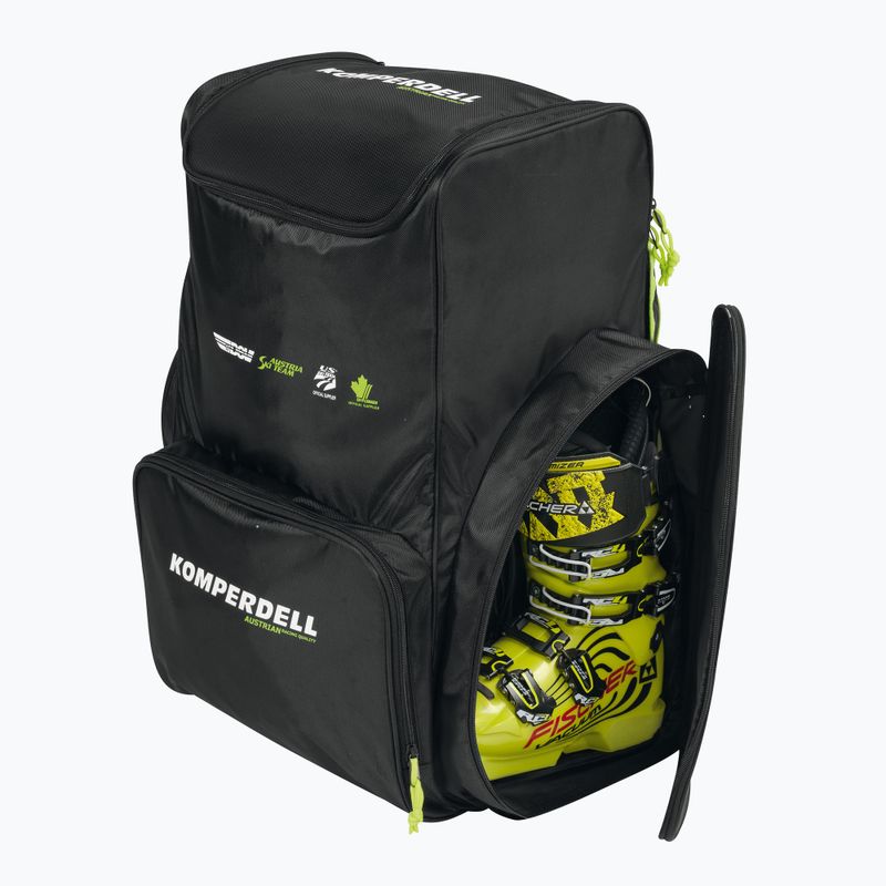 Borsa porta scarponi da sci Komperdell Nationalteam Ski Boot Bag 72 l black/green 4
