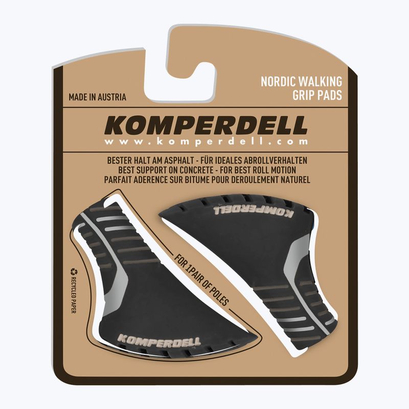 Komperdell Cuscinetto vulcanizzato a 2 colori per bastoncini da nordic walking 1007-203-25