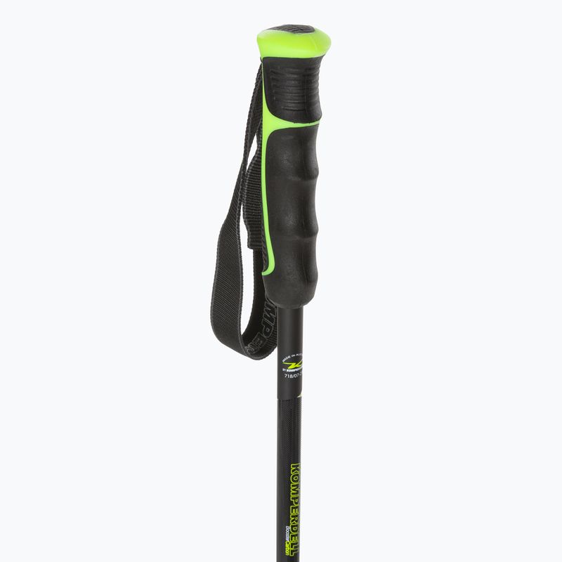 Bastoncini da sci Komperdell Booster Speed Carbon Series nero/giallo 3