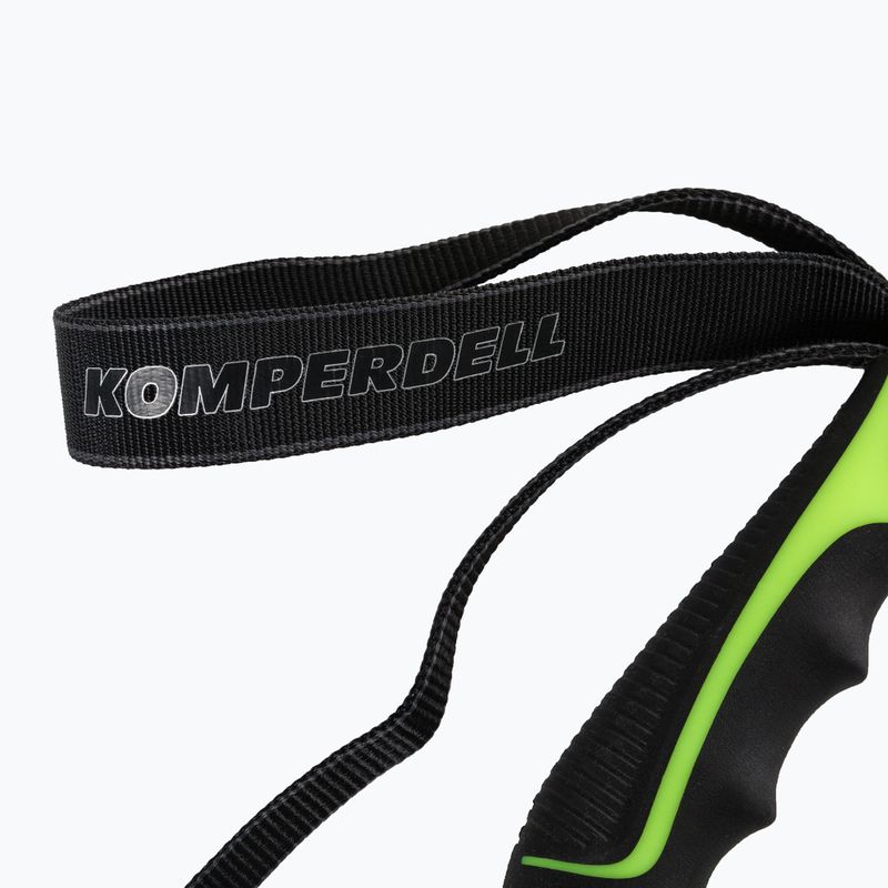 Bastoncini da sci Komperdell Booster Speed Carbon Series nero/giallo 5