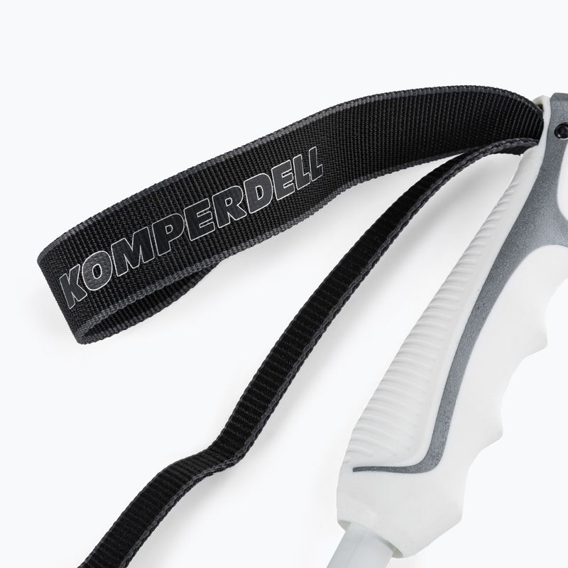 Bastoncini da sci Komperdell Booster Speed Carbon Series bianco/argento 5