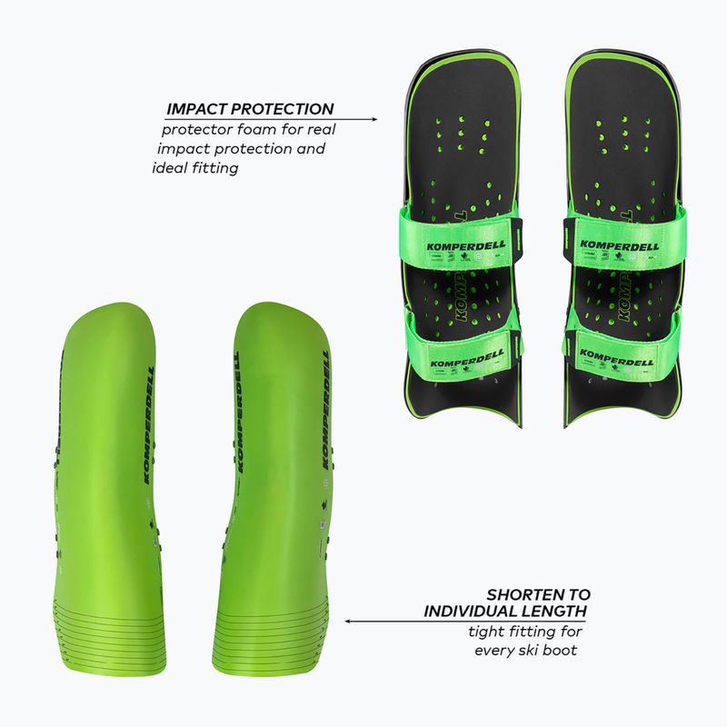 Parastinchi Komperdell Shinguards Profi World Cup green 3