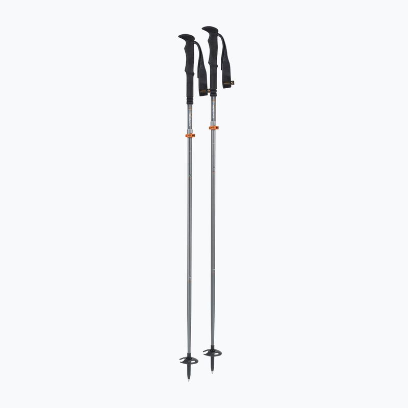 Bastoncini da trekking Komperdell FX Lite Ti Vario argento/arancio