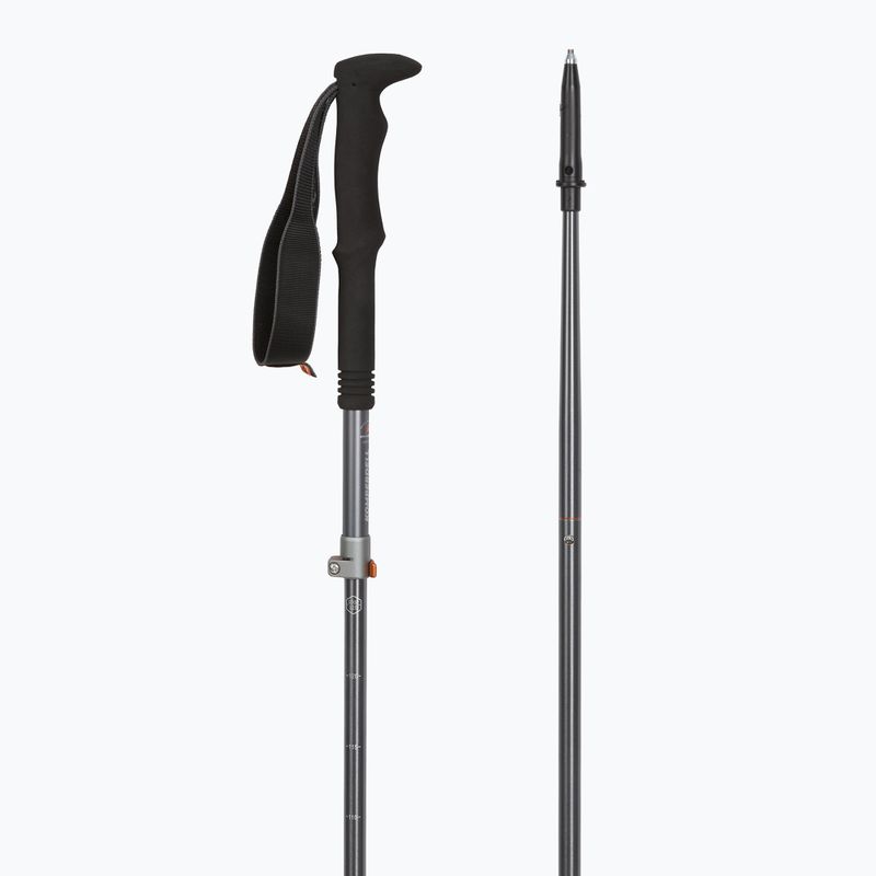 Bastoncini da trekking Komperdell FX Lite Ti Vario Compact argento/arancio 3