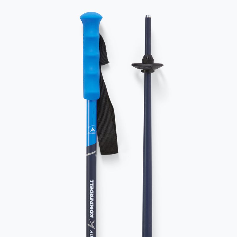 Bastoncini da sci Komperdell Victory Ti blu scuro/ciano 3