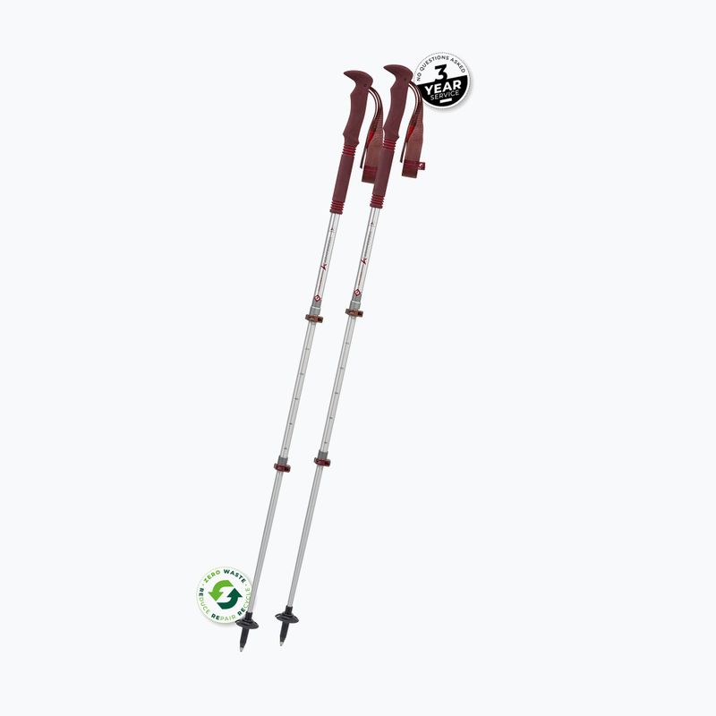 Bastoncini da trekking Komperdell Explorer Zero Compact malbec