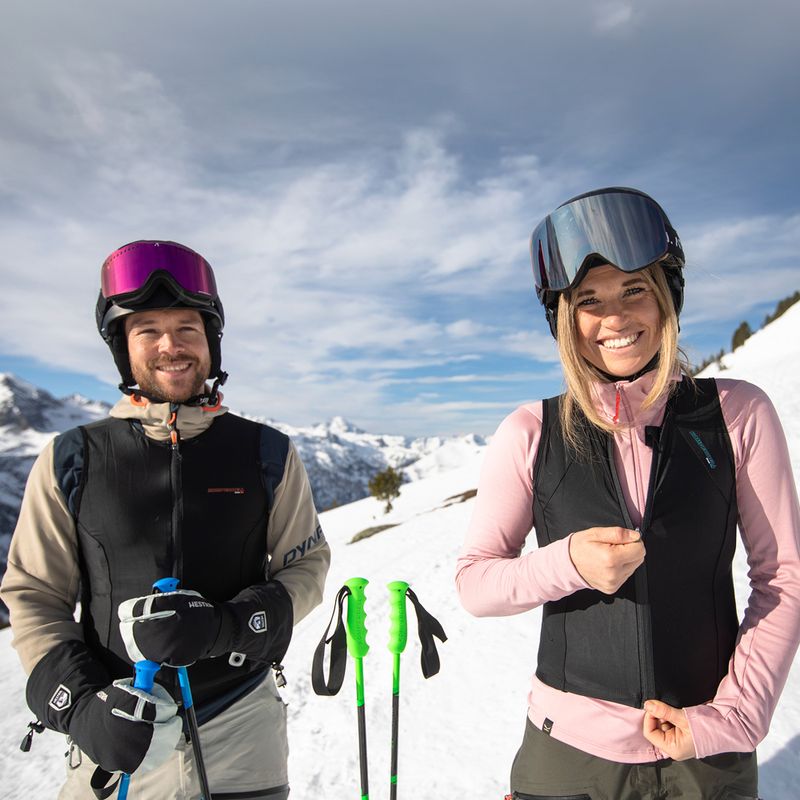 Gilet protettivo da uomo Komperdell Ultraflex Air black/yellow 4