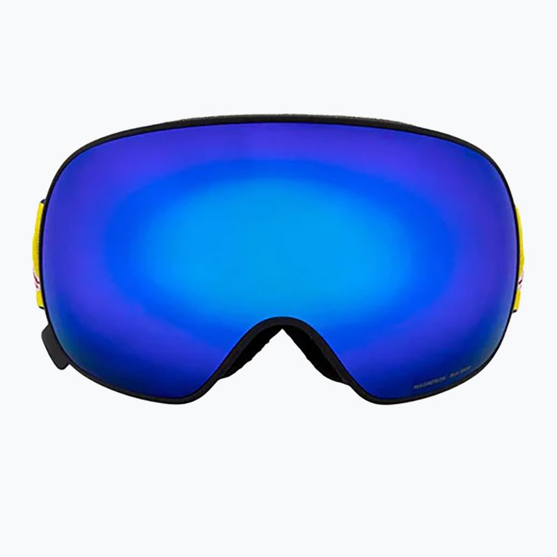 Occhiali da sci Red Bull SPECT Magnetron nero opaco/blu/blu 7