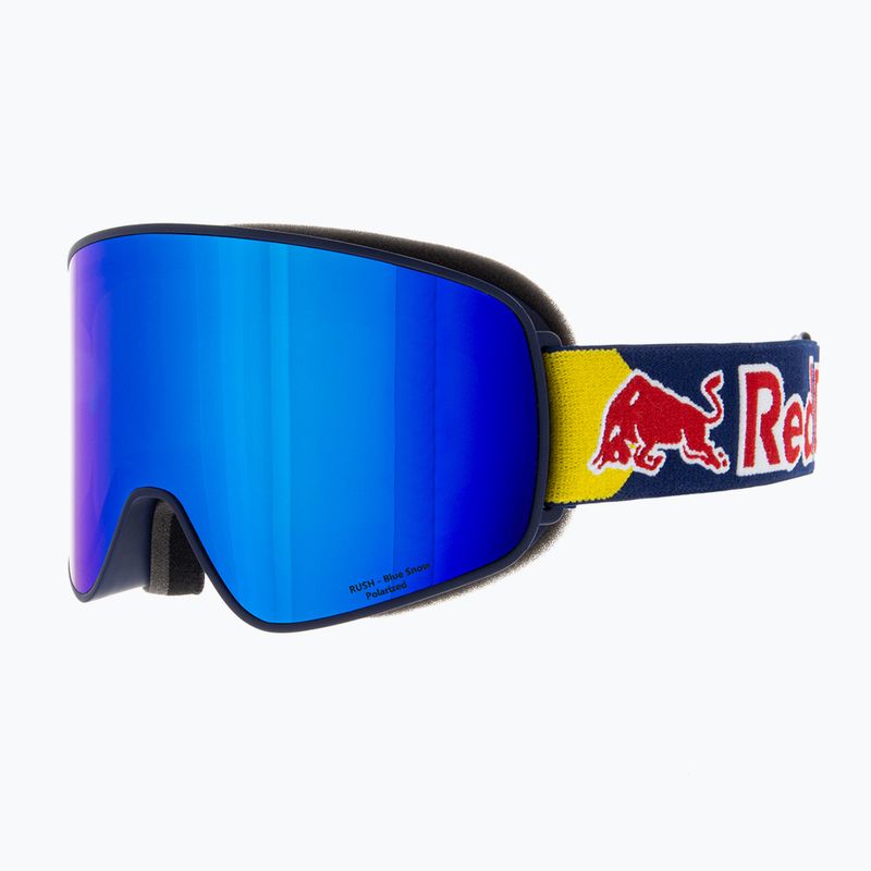 Red Bull SPECT Rush Occhiali da sci polarizzati opachi blu/blu/marrone blu a specchio/blu 6