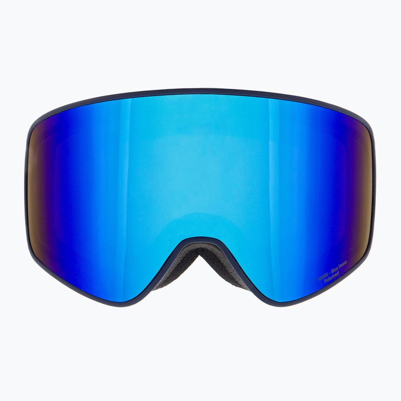 Red Bull SPECT Rush Occhiali da sci polarizzati opachi blu/blu/marrone blu a specchio/blu 7