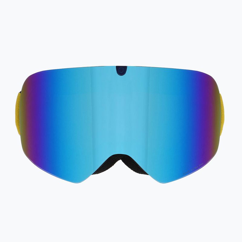Red Bull SPECT Soar opaco blu scuro/grigio/blu ghiaccio a specchio/blu ghiaccio occhiali da sci da neve 2