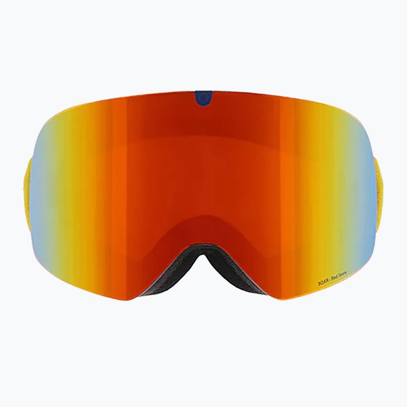 Red Bull SPECT Soar opaco blu scuro/blu/arancio rosso specchio/rosso occhiali da sci da neve 7
