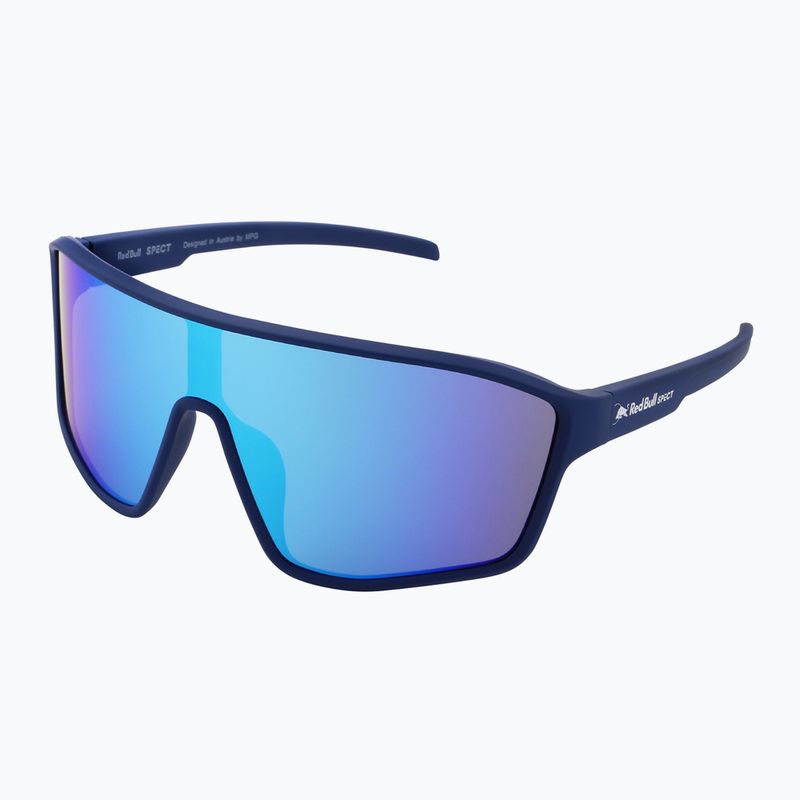 Occhiali da sole Red Bull SPECT Daft blu/fumo con specchio blu 4