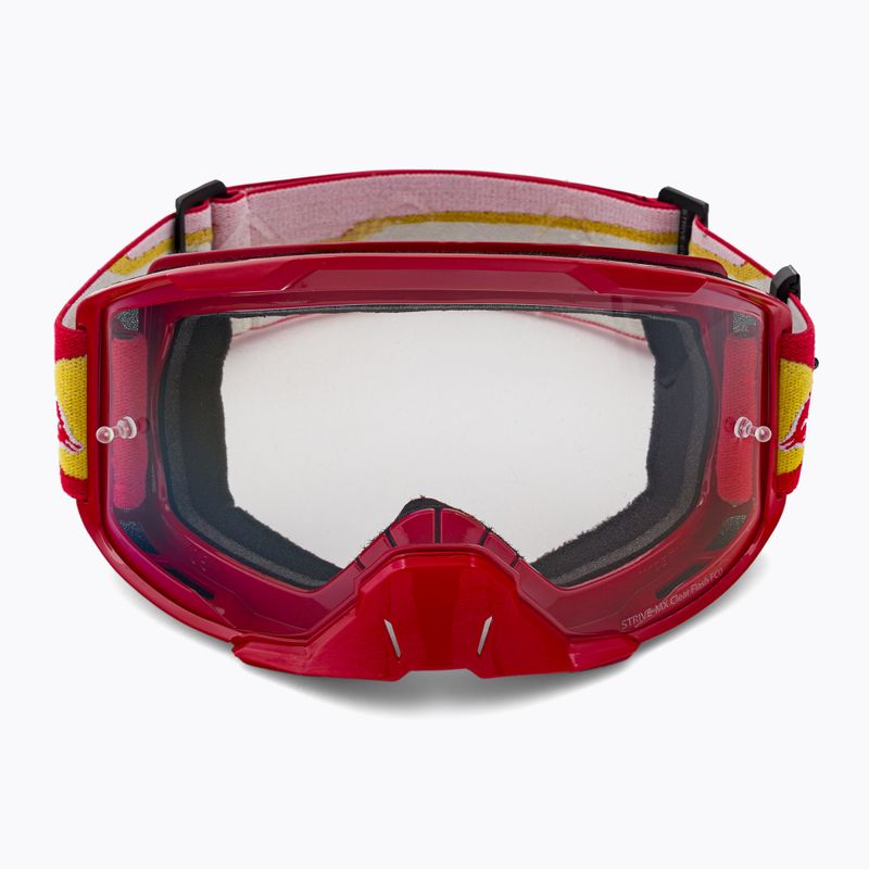 Occhiali da ciclismo Red Bull SPECT Strive rosso/rosso/nero/chiaro lucido 2