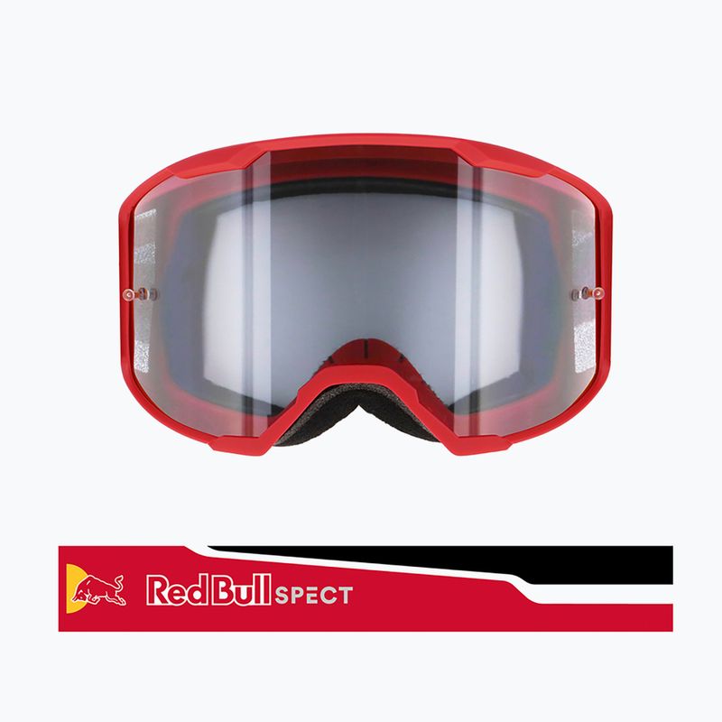 Occhiali da ciclismo Red Bull SPECT Strive rosso/rosso/nero/chiaro lucido 7