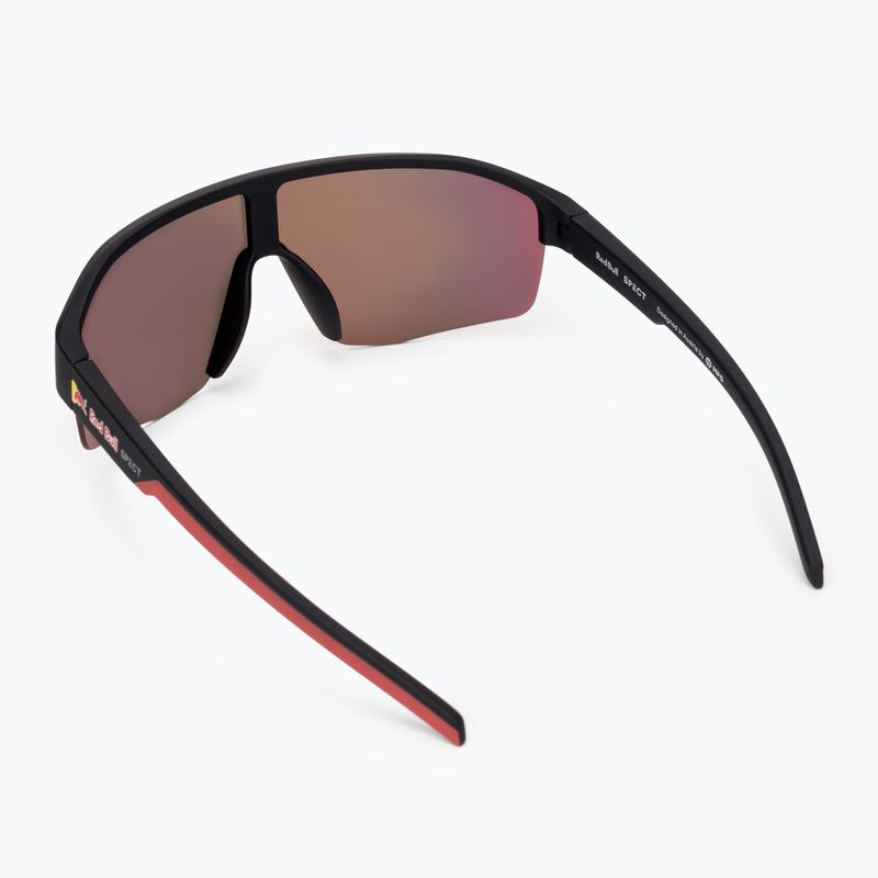 Occhiali da sole Red Bull Spect Dundee nero/marrone con specchio rosso 2