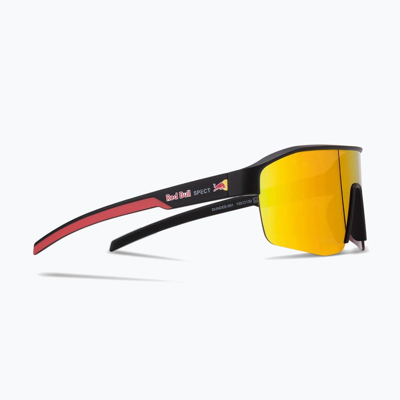 Occhiali da sole Red Bull Spect Dundee nero/marrone con specchio rosso 6