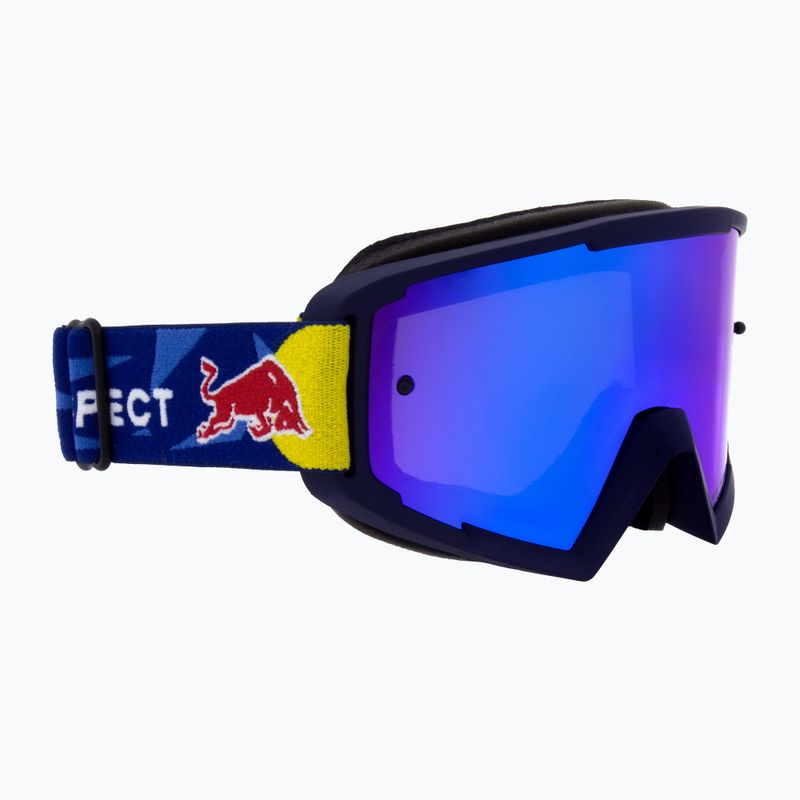 Occhiali da ciclismo Red Bull SPECT Whip matte blue/smoke/blue mirror 3