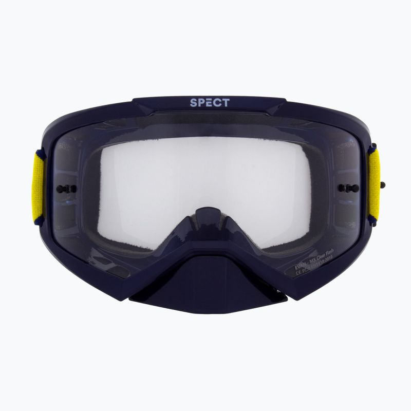 Occhiali da ciclismo Red Bull SPECT Evan shiny blue/clear 3