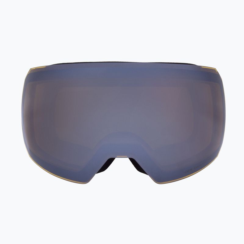 Occhiali da sci Red Bull SPECT Chute nero/marrone con specchio oro/neve nuvolosa 3
