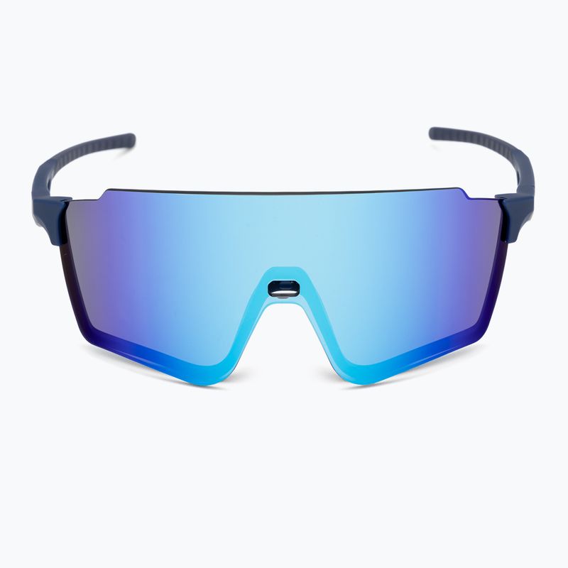 Occhiali da sole Red Bull SPECT Stun blu/fumo opaco con specchio blu 3