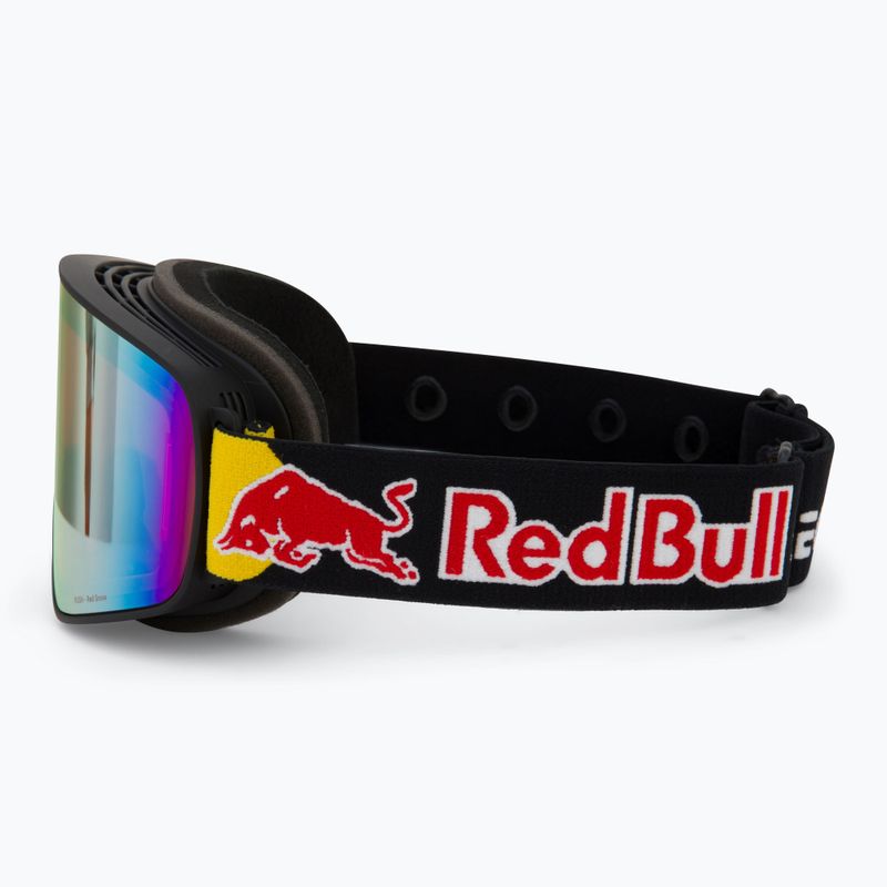 Occhiali da sci Red Bull SPECT Rush nero/rosso neve - arancio con specchio rosso 4