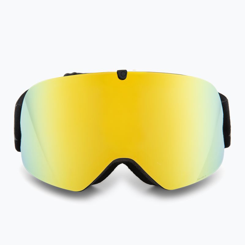 Maschera da sci Red Bull SPECT Rush matt black/smoke with yellow mirror 2