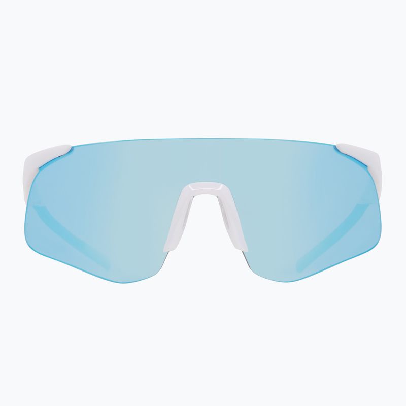 Occhiali da sole Red Bull SPECT Mark bianco/fumo con specchio blu 2
