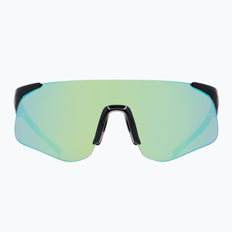 Occhiali da sole Red Bull SPECT Mark nero/fumo con specchio verde blu 2