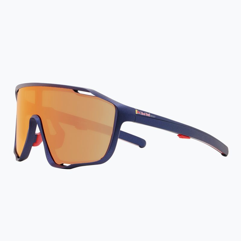 Occhiali da sole Red Bull SPECT Kraft blu/marrone con specchio rosso 3