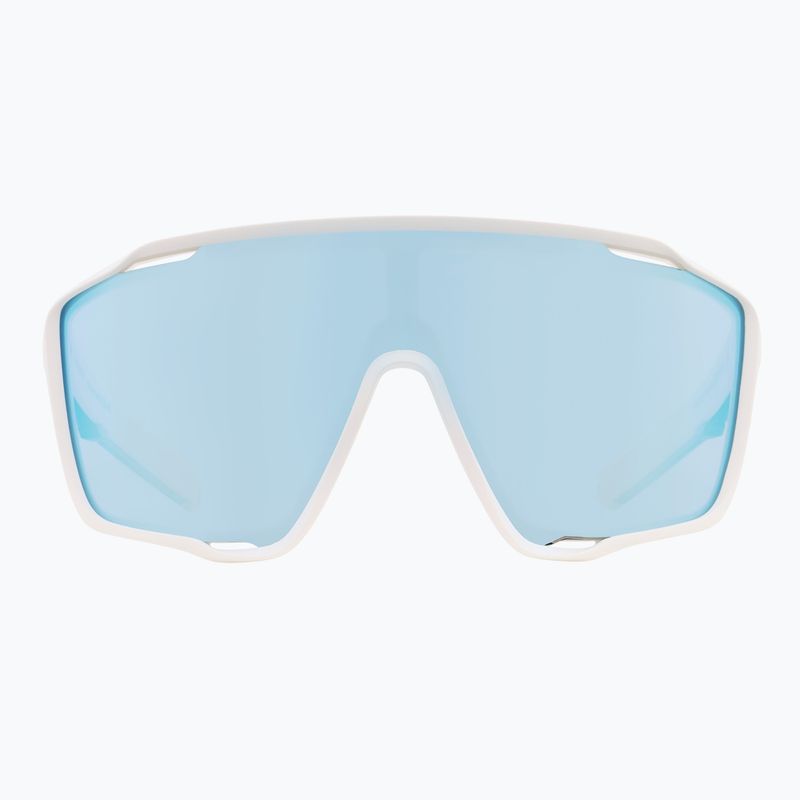 Occhiali da sole Red Bull SPECT Kraft bianchi/fumé con specchio blu 2