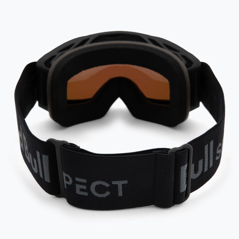 Maschera da sci Red Bull Spect Neon matte black/brown with green mirror 3