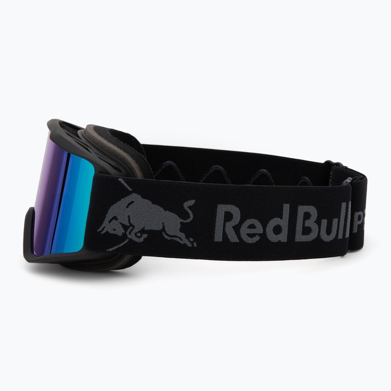 Maschera da sci Red Bull Spect Neon matte black/brown with green mirror 4