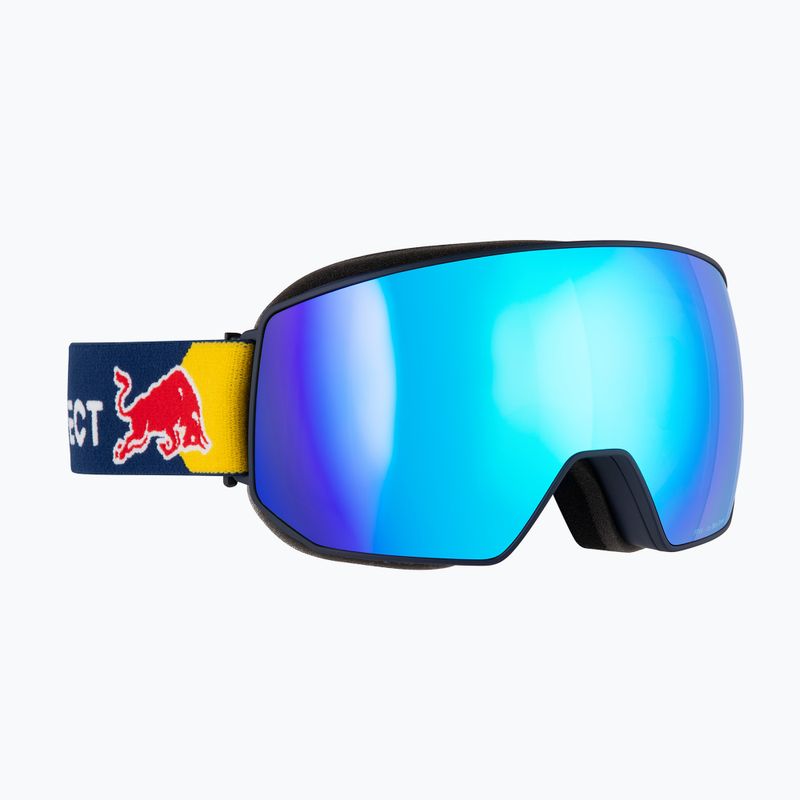 Occhiali da sci Red Bull SPECT Fink blu/fumé con specchio blu