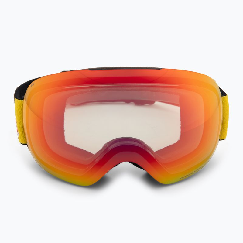 Maschera da sci Red Bull Spect Bent Photo matt black/brown with red chrom x 2
