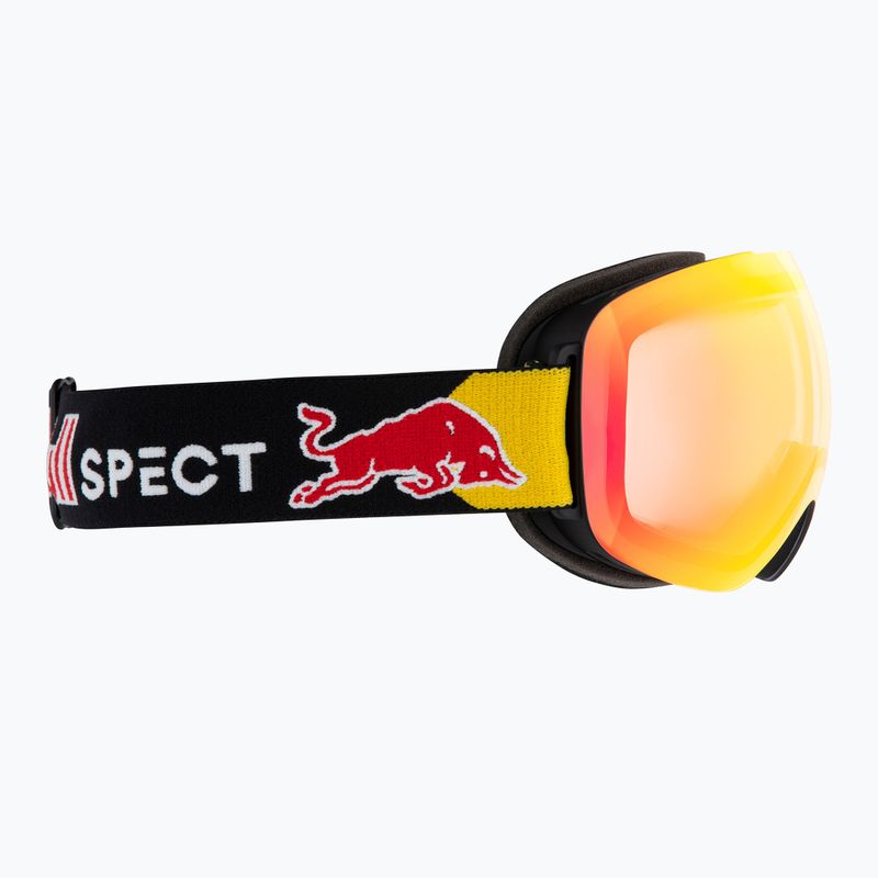 Maschera da sci Red Bull Spect Bent Photo matt black/brown with red chrom x 3