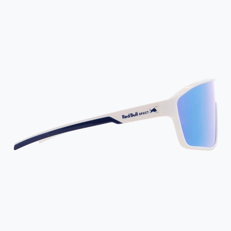 Occhiali da sole Red Bull SPECT Daft bianco/fumo con specchio blu 4