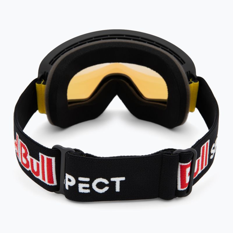 Maschere da sci Red Bull SPECT Rush Photo matte black/light blue with blue chrom x 3