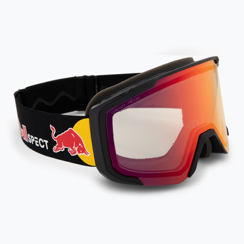Maschera da sci Red Bull SPECT Jibb Photo matt black/brown with red chrom x
