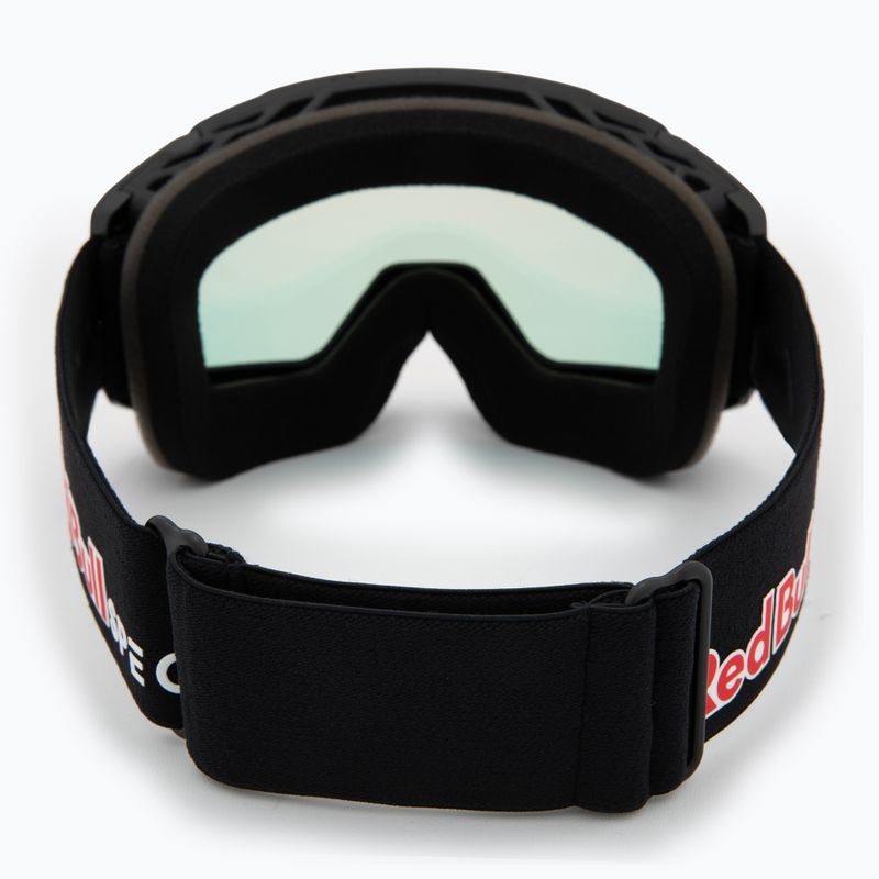Maschera da sci Red Bull SPECT Jibb Photo matt black/brown with red chrom x 3