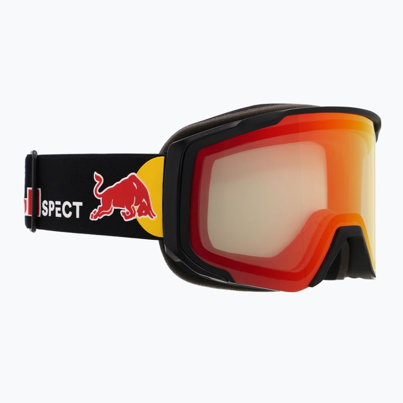 Maschera da sci Red Bull SPECT Jibb Photo matt black/brown with red chrom x 5
