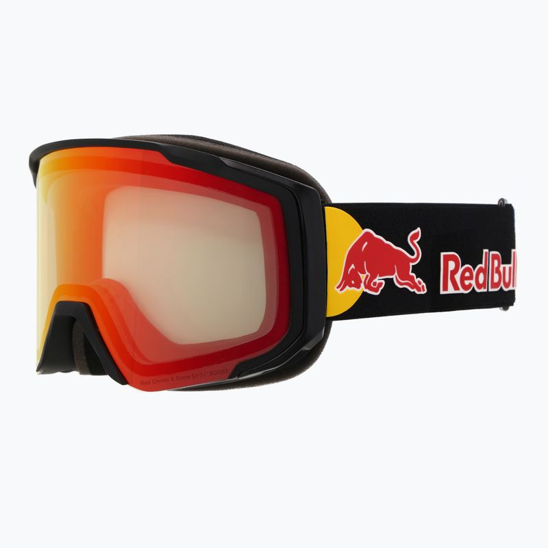 Maschera da sci Red Bull SPECT Jibb Photo matt black/brown with red chrom x 6