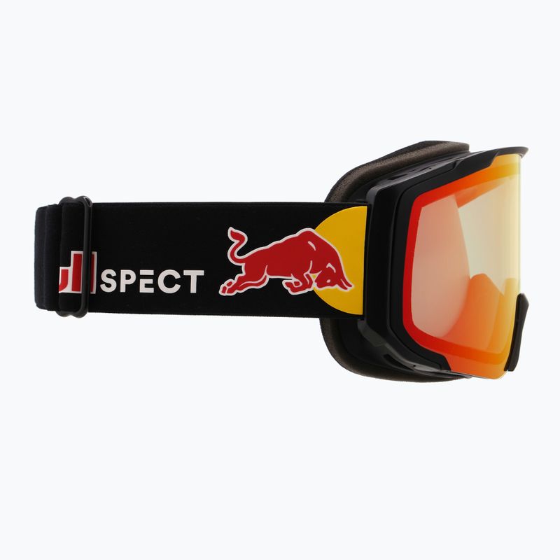 Maschera da sci Red Bull SPECT Jibb Photo matt black/brown with red chrom x 7