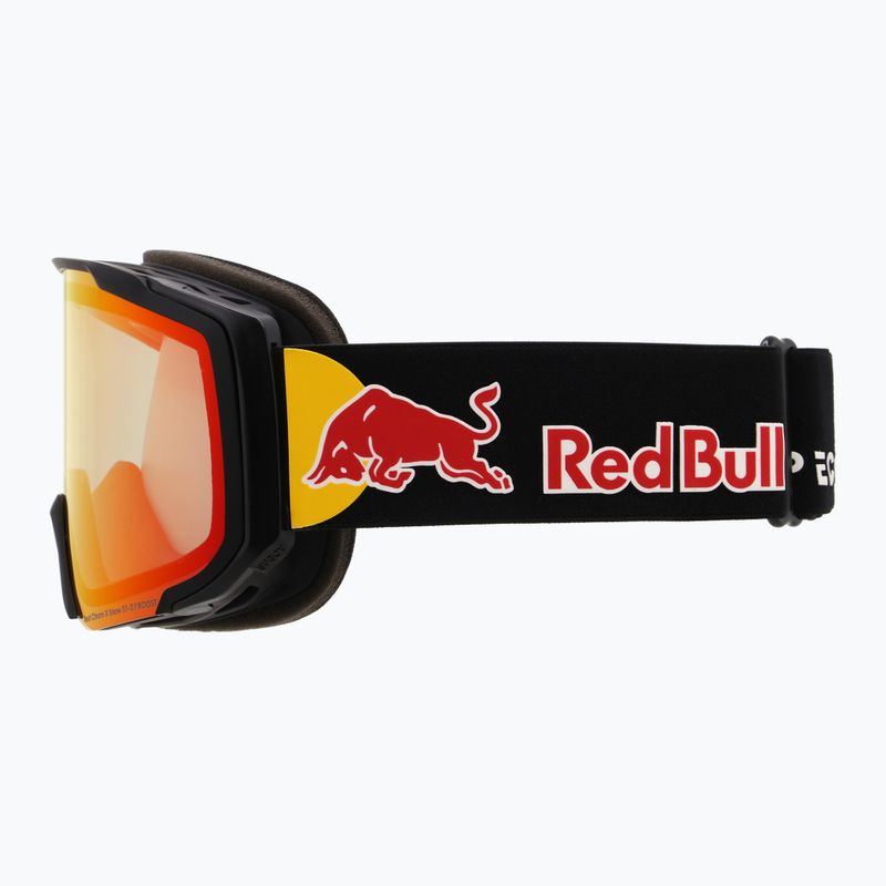 Maschera da sci Red Bull SPECT Jibb Photo matt black/brown with red chrom x 8