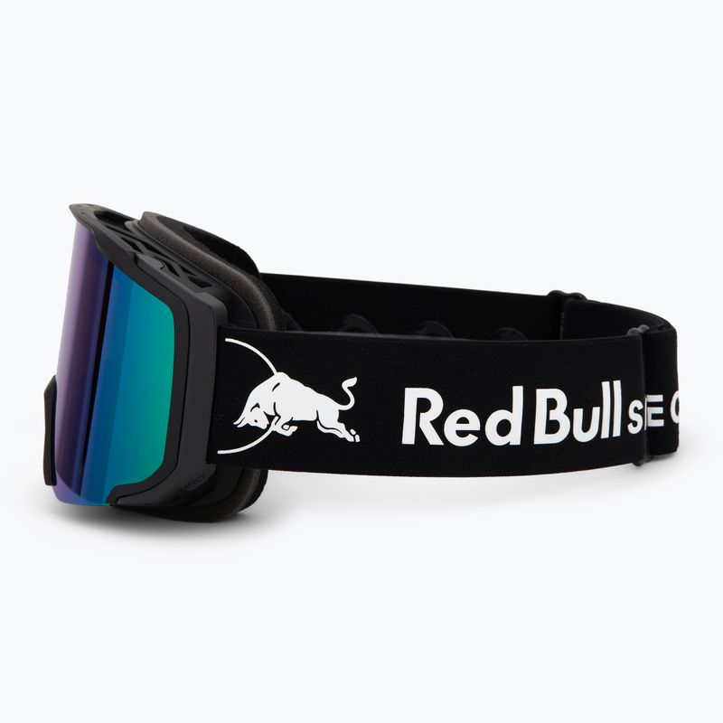 Occhiali Red Bull SPECT Jibb matt black/brown with green mirror 4